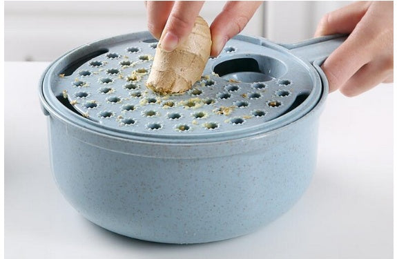Multi-Functional 8-in-1 Vegetable Slicer, Grater & Potato Peeler