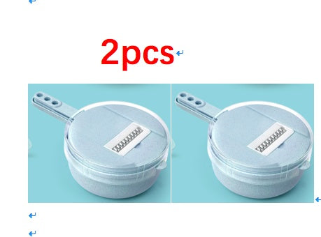 Multi-Functional 8-in-1 Vegetable Slicer, Grater & Potato Peeler