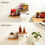 Fashion Personalized Bathroom Shelf Roll Stand
