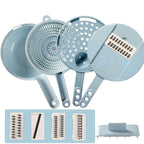 Multi-Functional 8-in-1 Vegetable Slicer, Grater & Potato Peeler