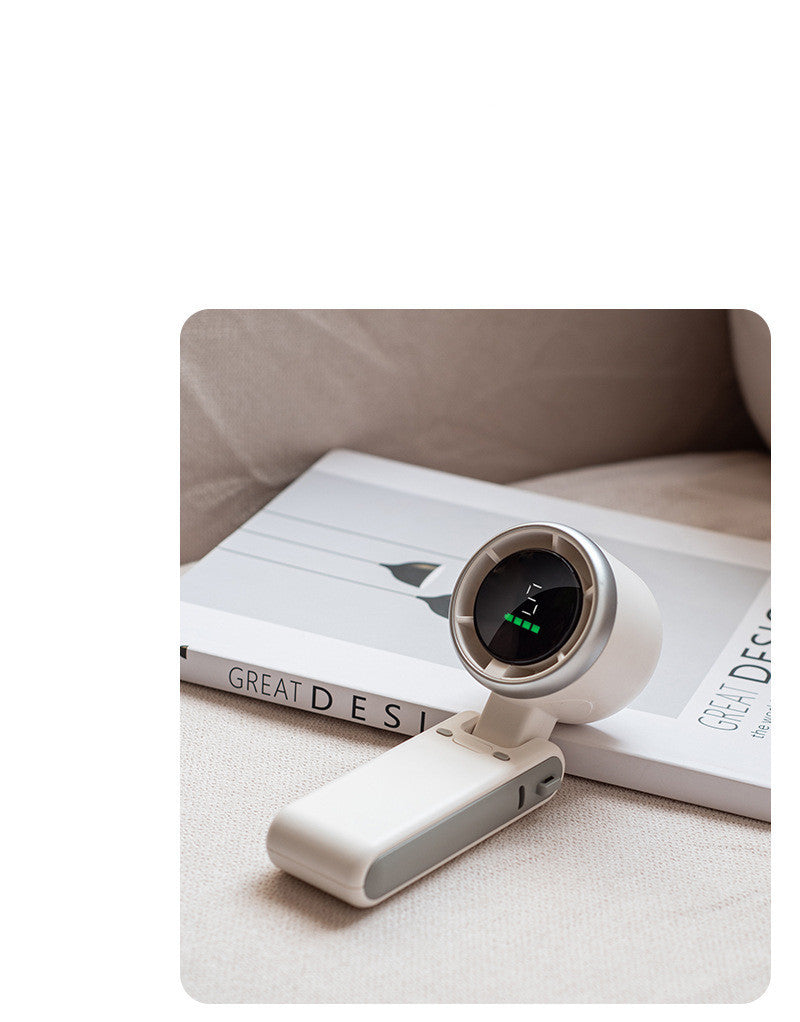 Hanging Neck Outdoor | 180° Folding Desktop Mini Fan | Hand-held Powerful Turbo Airflow